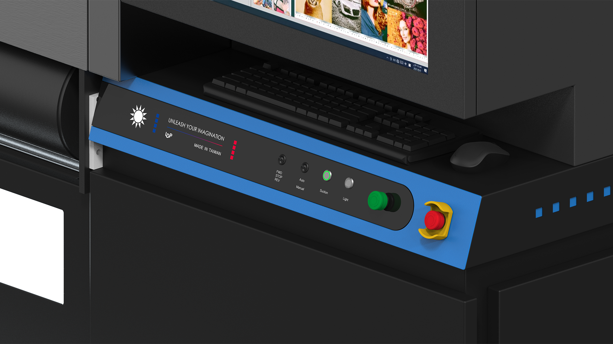 工業設計提案,重型機台造型設計,職人美學,MIT品牌識別設計,設備家族視覺規範