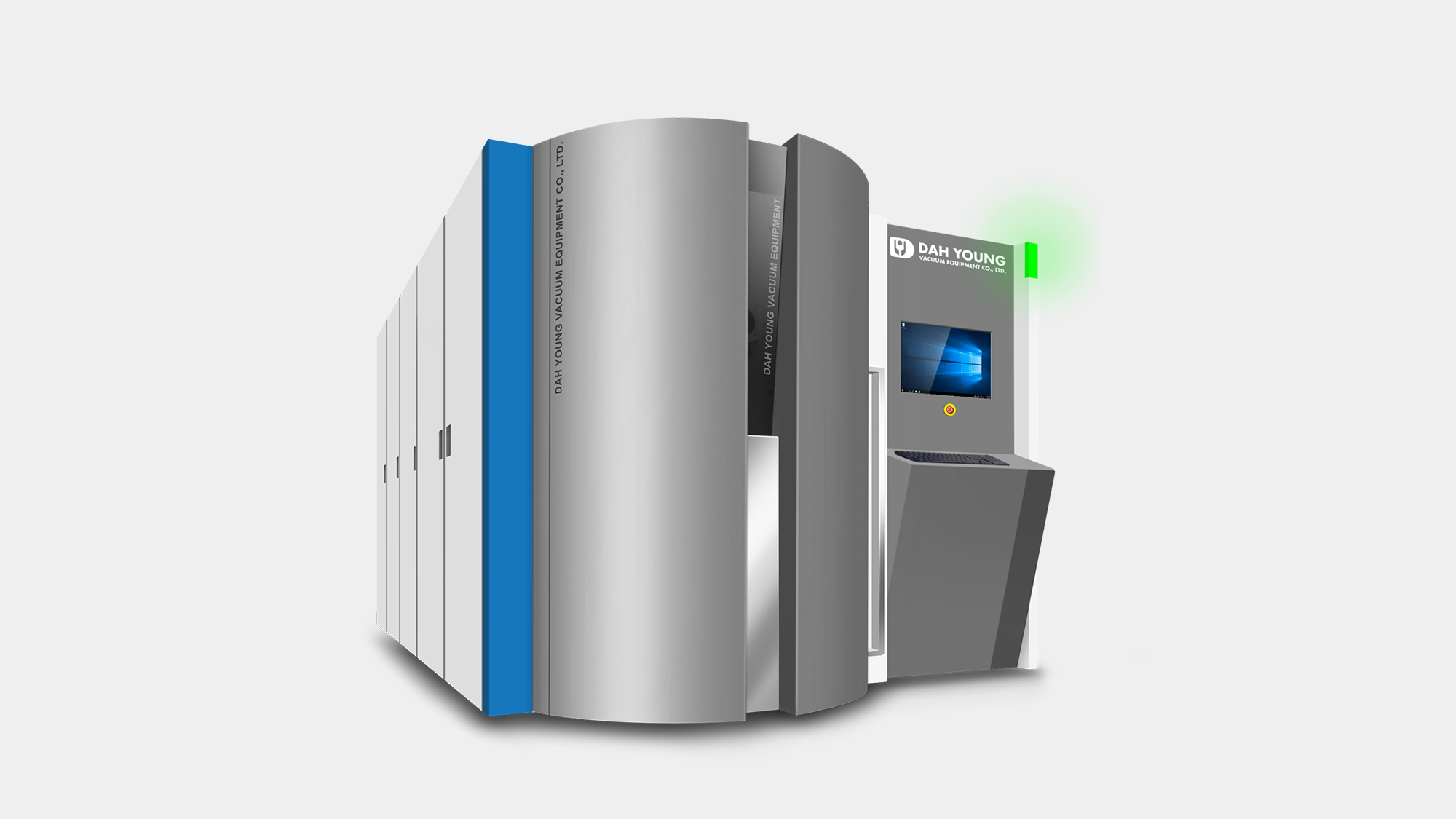 PVD電極鍍膜設備工業設計－造型設計