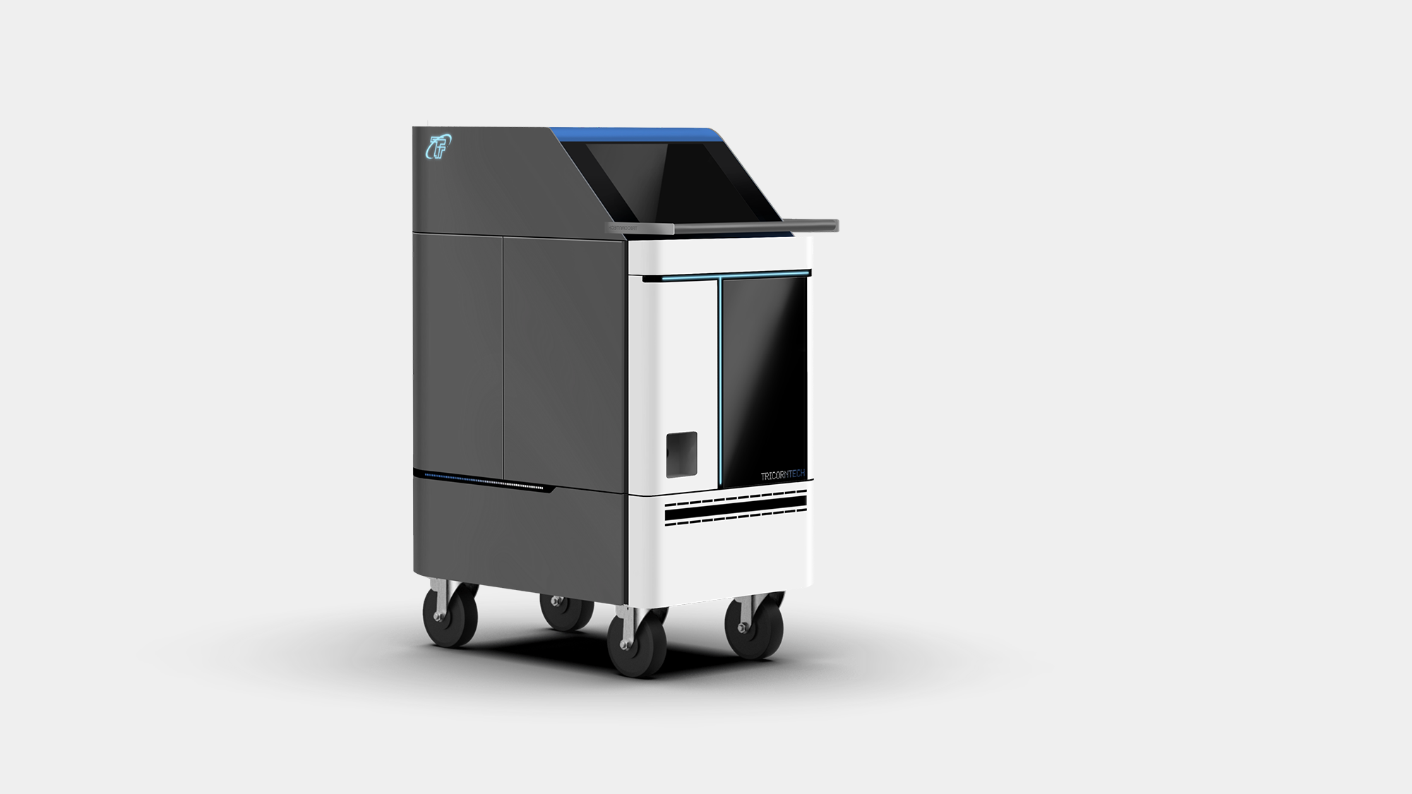 形碩設計 - MiTAP Cart System 移動式監測車系統工業設計