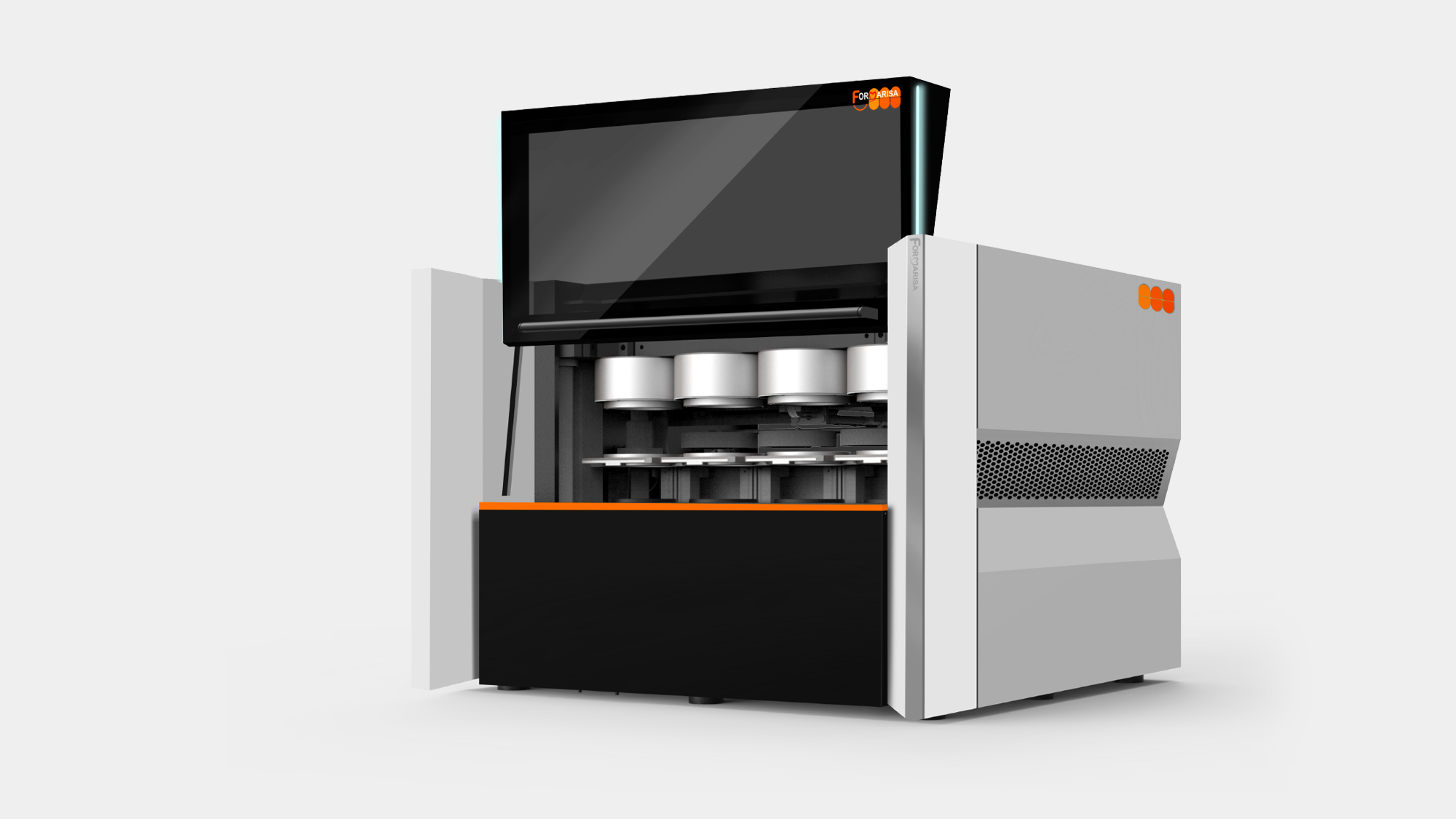 FORMARISA品牌家族設計語彙-醫材設備視覺規劃-醫療器材板金DFM-齒模機結構設計-量產實務驗證