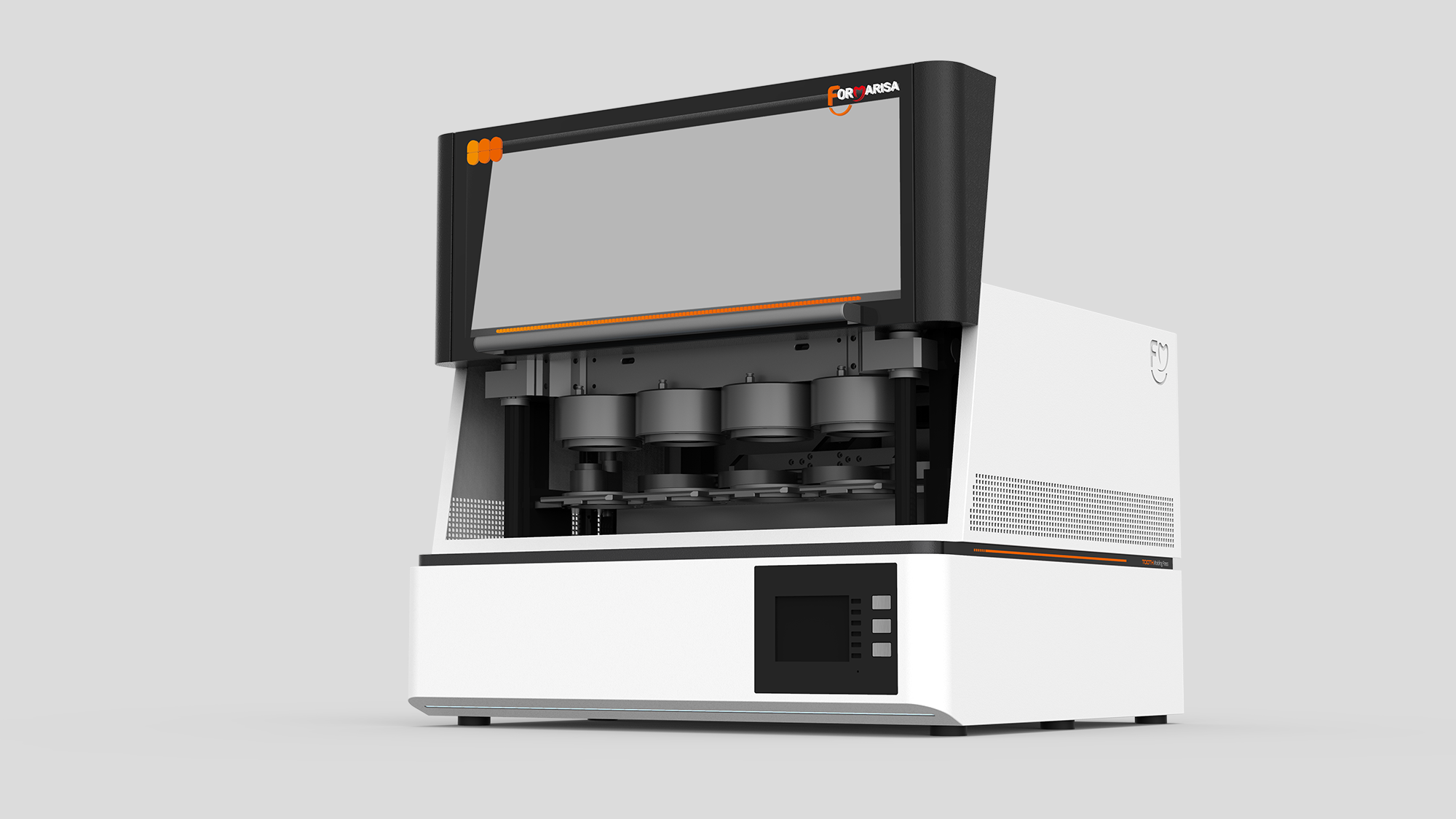 FORMARISA品牌家族設計語彙-醫材設備視覺規劃-醫療器材板金DFM-齒模機結構設計-量產實務驗證